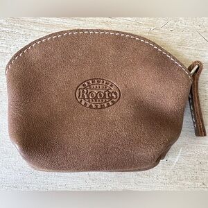Roots Canada Tribe Leather Coin Pouch NWOT